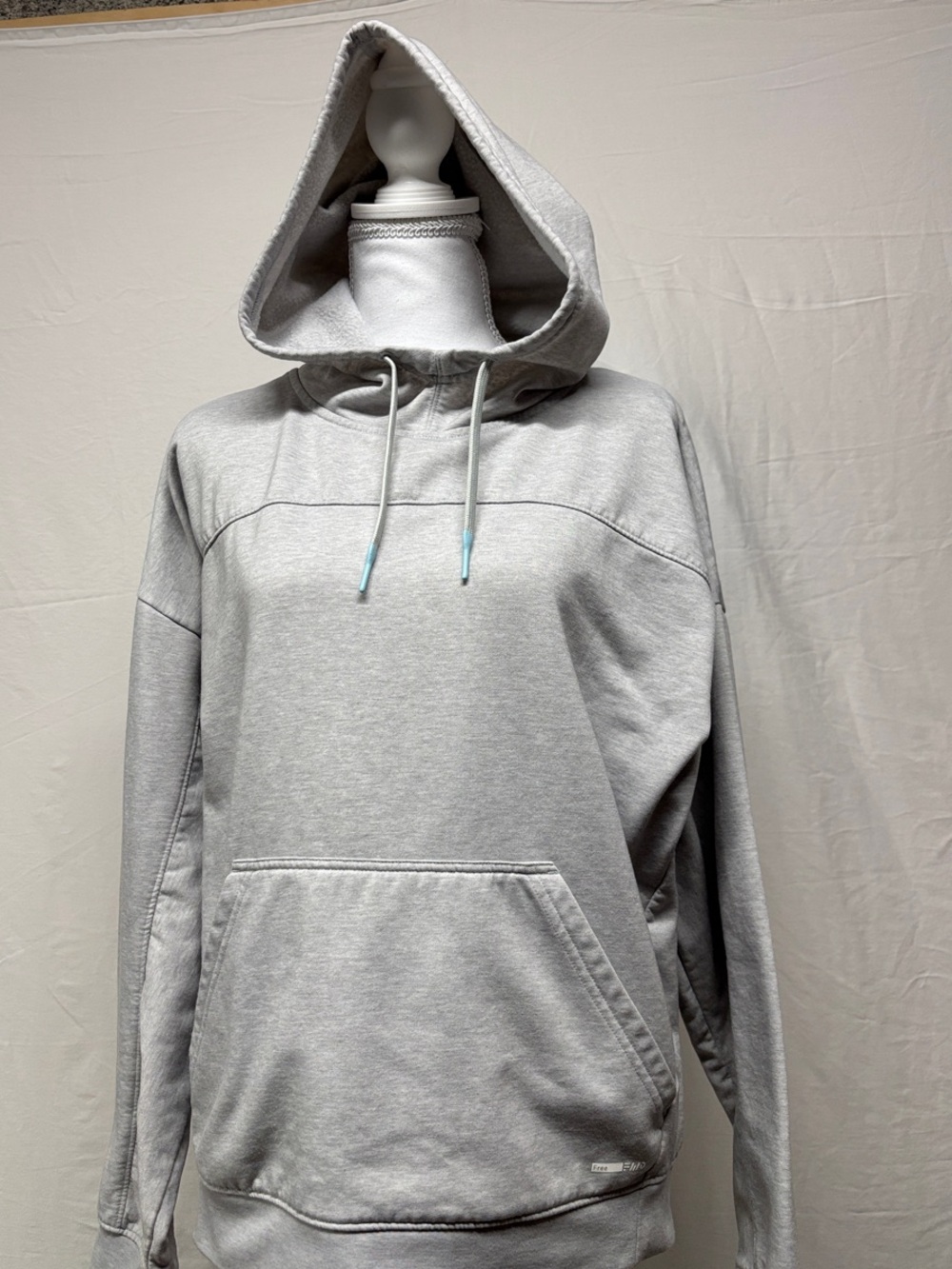 Classic Women's Light Gray Pullover Hoodie